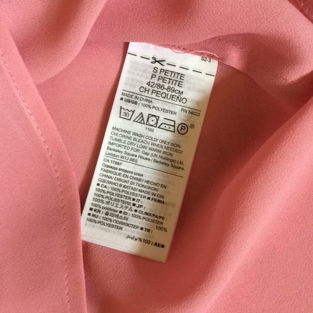BANANA REPUBLIC SIZE SP LONG SLEEVE TOP - Picture 5 of 6